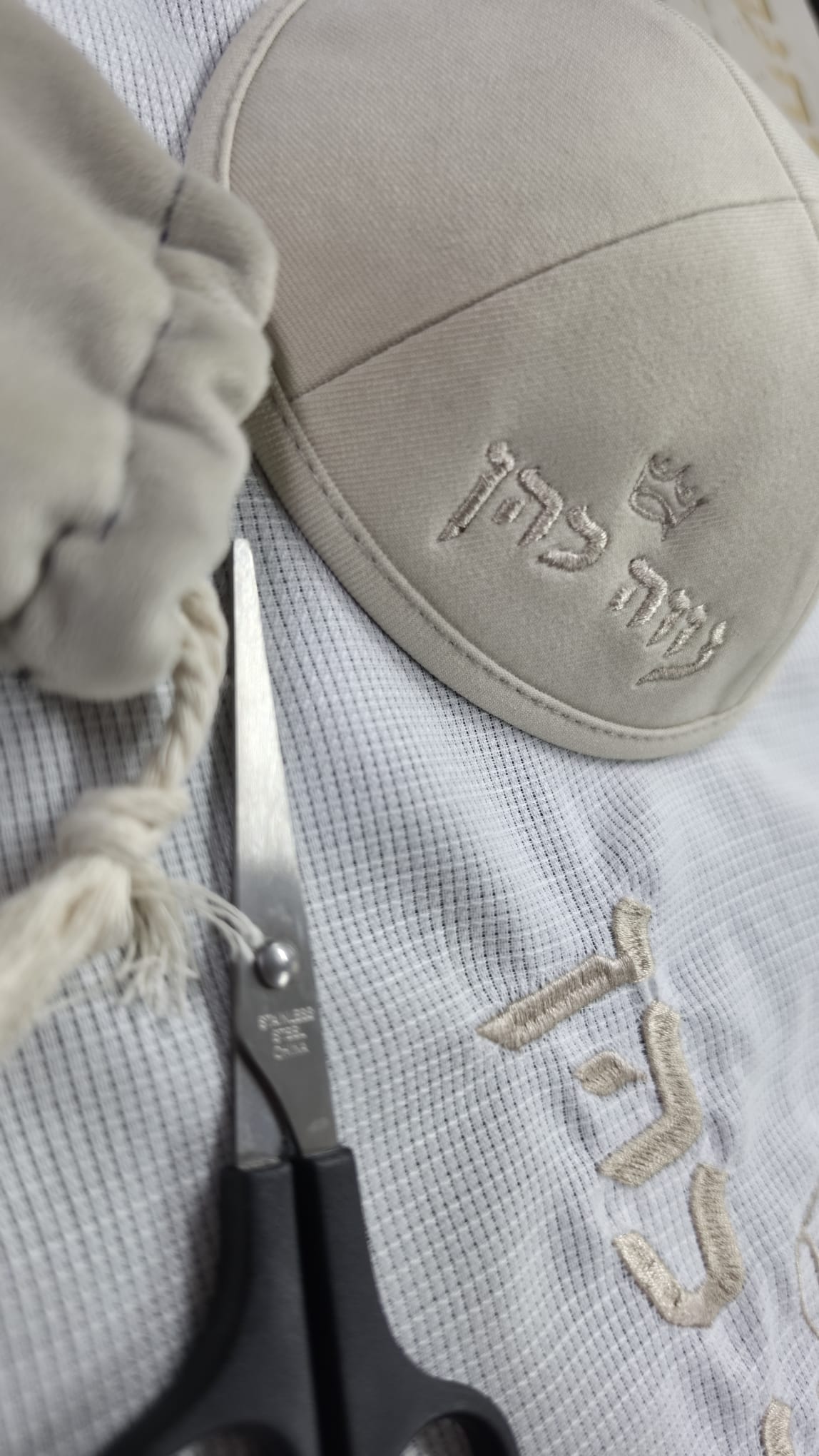 סט חלאקה פרימיום ברכת הכהנים גוון סהרה